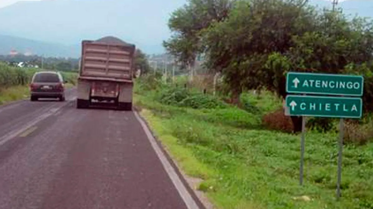 carretera Izúcar-Atencingo